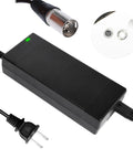 54.6V Fast Charger With XLR Plug For 13S 48V Lithium Batteries Powering Electric Bikes And Mobility Scooters, Built In Overvoltage