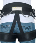 Outdoor Tree Climbing Safety Belt Harness Heavy Duty Nylon Webbing With High Tensile Stitching 300 Kg Capacity CE Certified