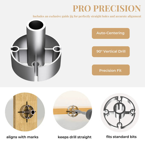 Straight Up Heavy Duty Floating Shelf Brackets For A No Sweat Diy Upgrade Includes Hidden Wall Mount Hardware Kit With Pro Jig showcasing precision drill guide for custom shelves