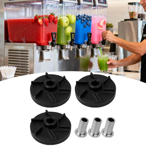 Impeller Bearing Sleeve Kit For Beverage Dispenser Home Use Durable Nylon Bearing Sleeve 3220 Housing And 3587 Impeller