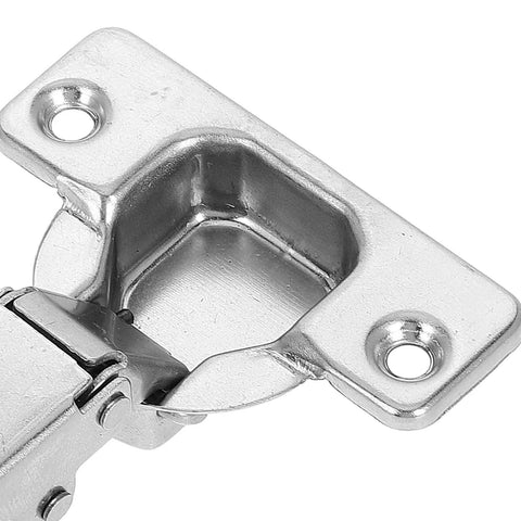 Close-up of Soft Close Concealed Cabinet Hinges Set for Frameless Cabinets, showing durable cold rolled steel construction