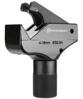 Powerbuilt universal thread repair tool front view, black metal body with knurled handle, 4–19 mm SAE/metric.