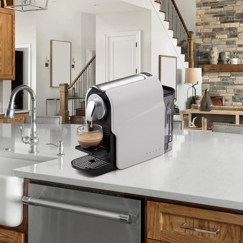 Home Espresso Pod Machine For NS Original Pods, 20 Bar High Pressure Pump, 22oz Removable Water Tank on kitchen counter