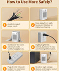 Safety tips for using Compact Indoor Electric Space Heater 1200W PTC Fast Heating, Portable Heater With Overheat Protection.