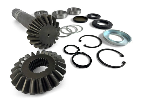 Gearbox Shaft Pinion Seal Kit For John Deere MX10 18 Tooth Shaft Replacement DE19036 Direct Fit Aftermarket Repair Kit contents