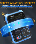 Go To All In One Handheld Oscilloscope With DDS Signal Generator And Transistor Tester, 500 kHz Bandwidth display features