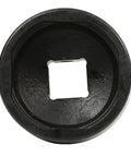 Close-up of socket from 3 Piece Ball Joint Socket Set, 3/4 Inch Drive, For Chrysler Dodge Jeep, with a square drive opening