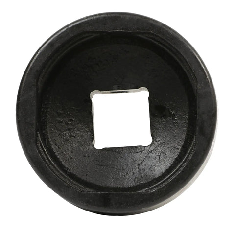 Close-up of socket from 3 Piece Ball Joint Socket Set, 3/4 Inch Drive, For Chrysler Dodge Jeep, with a square drive opening