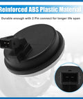 Close-up of Rear Hub Bearing ABS Speed Sensor for Hyundai Veloster Elantra GT and Kia Forte 2019 to 2023, black plastic material.