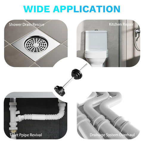Wide application of Internal Pipe Cutter For 1-1/2 Inch And 2 Inch PVC And ABS Pipes, 7 Inch Adjustable Cutting Depth in various scenarios