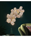 Top Shelf Modern Wall Sconce With Chill Ambient Glow For Living Room And Bedroom Background Decoration Built Like A Tank Perfect For TVs And Snug Spaces, featuring leaf design.