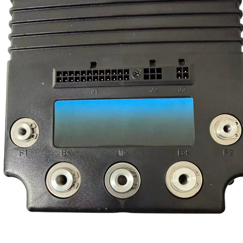 Close-up of Heavy Duty Motor Speed Controller 12446661 with connectors and display for utility vehicles 1244 1311 1313.