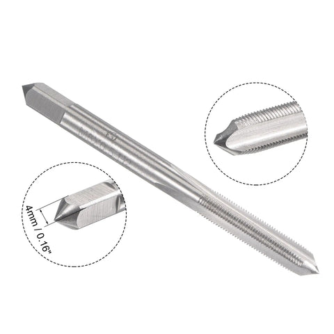 Metric M5 X 0.5mm Tap And Die Set With Round Threading Die For Nut And Bolt Rethreading, Repair Damaged Threads, close-up view