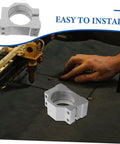 Aluminum CNC Spindle Motor Mounting Bracket Clamp For Carving Machines Quick Mounting Hardware Versatile CNC Engraving Accessory