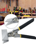 All In One Sheet Metal Bending Pliers With Straight Or Elbow Handles And Non Slip Grip, Workhorse Hand Seamer Crimping Tool With 80Mm Or 150Mm Jaw Width for Light Steel Framing HVAC Ductwork Roofing And Custom Fabrication