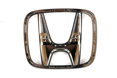 Back view of Grille Emblem Badge For Honda Vehicles 2008 2013 Accord 2009 2011 CR V 2010 2012 Crosstour Direct OEM Replacement