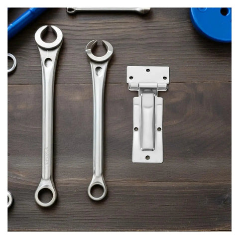 Heavy Duty Adjustable Door Hinges In Stainless Steel For Exterior Doors And Gates Quiet Close And Smooth Operation