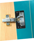 Stainless Steel Hinge Repair Kit Two Pack Durable Mending Plates For Cabinet Doors And Wardrobes Quick Installation Hinge Cup Plate