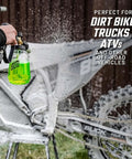 Off Road Wash Concentrate Thick Foaming Car Soap With Hybrid Ceramic Formula Clings To Mud And Dirt, Works Great With Foam Cannons, Built For Dirt Bikes, ATVs, UTVs, Jeeps And Trucks, 128 Oz, foam cannon on dirt bike