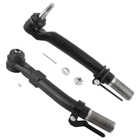 Front Outer Tie Rods Set Of 7 For Ford F 250 F 350 Super Duty 2005 To 2016 4WD 4x4 Replacement With Drag Link Adjusting Sleeve And Lower Ball Joints Kit