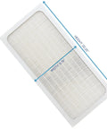 Replacement HEPA Particle Filter For Blueair 480i And 400 Series Classic Air Purifiers, dimensions 20.25 x 9.75 x 3.75 inches