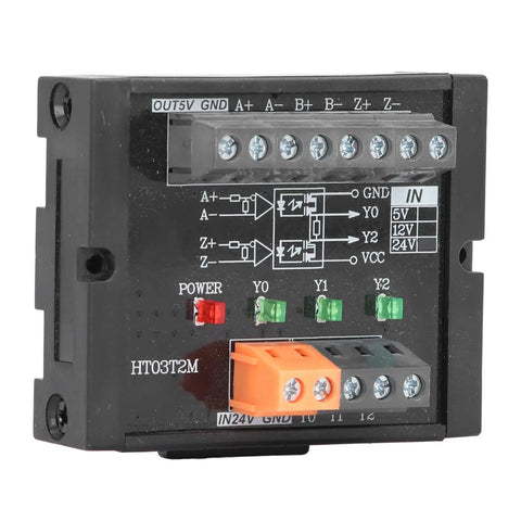 Three Channel Encoder Converter Module With Plug And Play Install For PLC And High Speed Counter, 0 To 2MHz, 4 To 20mA Input