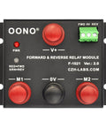 Beefy 12V 50A Forward And Reverse DC Relay Module for Motors and Linear Actuators front view