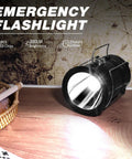 4 Pack Solar Camping Lanterns Collapsible Led Lantern And Flashlight USB Rechargeable Emergency Lights illuminating a table.