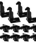 No Drilling Required Babyproof Cabinet Locks Kit 12 Pack Invisible Drawer Safety Latches shown in modern design