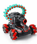 Remote Control Foam Dart Tank That Shoots Darts, Includes 16 Foam Darts, RC Stunt Vehicle For Kids Aged 7 To 11, Red design