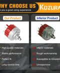 Comparison of Kozlira's beefed up plug and play headlight dimmer switch for Porsche with an inferior product