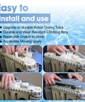 Hands assembling Must Have Pool Cleaner Replacement Kit With Climbing Ring Timing Track And Guide Wheels Pulley Gears