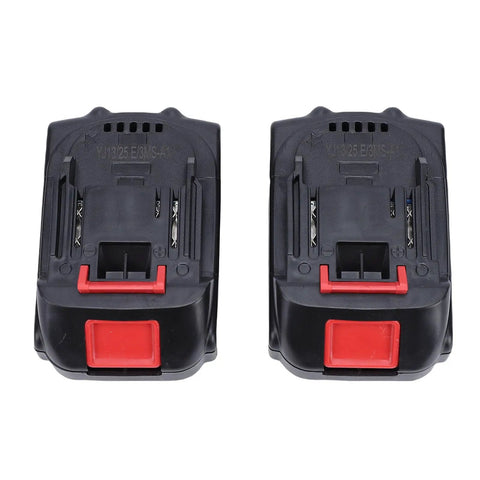 Rig Ready Dual Battery Cordless Drill Driver Kit With 25 Plus 1 Clutch Settings And 25 Newton Meter Torque For Heavy Duty Home Repairs and Weekend Warrior DIY Builds With US Plug - two rechargeable 1300mAh batteries.