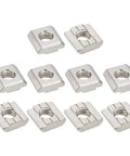 T Nut Pack Of 30 For Aluminum Extrusion 3030 Series M8 Hammer Head T Slot Nuts Nickel Plated Carbon Steel Sliding Fasteners