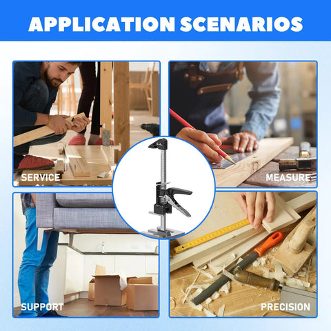Heavy Duty Arm Lift Jack Duo Pack Moves Loaded Furniture Like A Charm Handles 440 Lbs in various application scenarios such as support and measure.