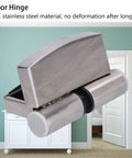 Rock Solid Gravity Hinges For Left Hand Interior Doors Self Closing Hydraulic Hardware featuring 201 stainless steel construction.