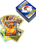Bulk Trading Card Bundle Featuring Over Fifty Official Picks With Five Guaranteed Holos And At Least One Secret Rare Or Gx Ex Vmax Full Art Tag Team Fire Collection For Dank Card Traders with assorted Pokémon cards and Charizard V.