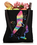 Tie Dye Wing Foil Tote Bag For Wingsurfing And Wingboarding Enthusiasts, 16x16 Carry Bag With Cool Man Design