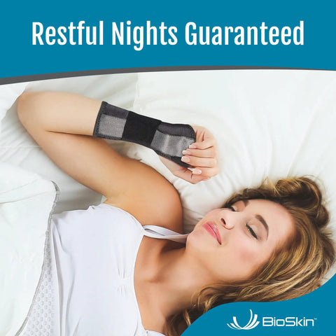 Carpal Tunnel Wrist Brace For Arthritis Pain Relief And Support With Four Adjustable Straps Night Sleep Aid Unisex