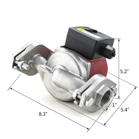 Tough As Nails 1 Inch Stainless Steel Flange 3 Speed Switchable 93 Watt 115 Volt Hot Water Pressure Booster Circulator Pump