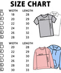 Size chart for Super Dope Custom Mechanic Embroidered Sweatshirt Featuring Your Name On Sleeve Super Soft Knit Pullover.