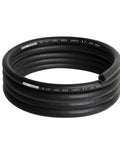 Coiled 5/8 Inch Fuel Hose Push Lock NBR Rubber SAE 30R7 10 Ft Long 150 Psi for Diesel Gasoline Oil and Biodiesel