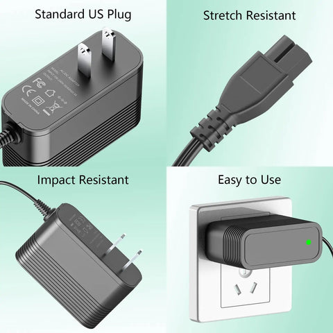 Replacement AC Adapter For Water Tech Pool Blaster Cordless Handheld Vacuum Chargers With 6Foot Cord Compatible With LC0992SK
