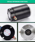 RV Hydraulic Pump Motor For Lippert Leveling System 12V Fits Slide Out And Leveling Jacks Plug And Play Direct OE Replacement 167576