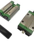 2Pcs EGH15 CA Carriage Slider Blocks for 15mm CNC Square Linear Guide Rail Kit, metal construction, top view