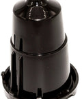 Black Blendin replacement pod holder insert with exit needle for Keurig K-series, close-up