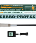 Powered Anode Rod For Water Heater That Stops Corrosion And Kills Rotten Egg Smell In 24 Hours Titanium Electrical Anode Rod display