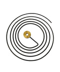 Round Wire Gong 6 Inch Brass Center for Old Seikosha Type Clocks Replacement Clock Parts