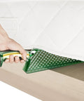 Ergonomic Mattress Lifter Wedge And Bed Maker Tool for effortless one-person bed making and sheet change, holding mattress in place