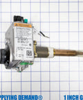 Gas Water Heater Control Thermostat NG Natural Gas For PROG40-40N RH62 And PROG50-40N RH62 on grid background